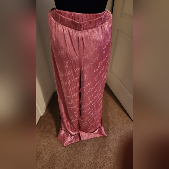 Victoria's Secret Other - VICTORIA SECRET SILK PAJAMA PANTS !!